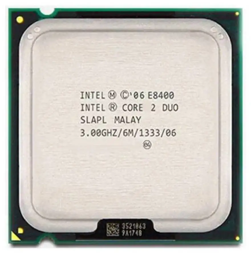 

Бывший в употреблении процессор Intel Core 2 Duo E8400 3,0 ГГц FSB 1333 МГц Socket LGA 775 CPU