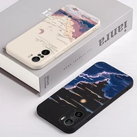 comic landscape phone case for xiaomi redmi note 8 7 pro 5 6 soft silicone cover for xiaomi redmi 8a pro 8 6a 6 5a 5 plus 4x 4a