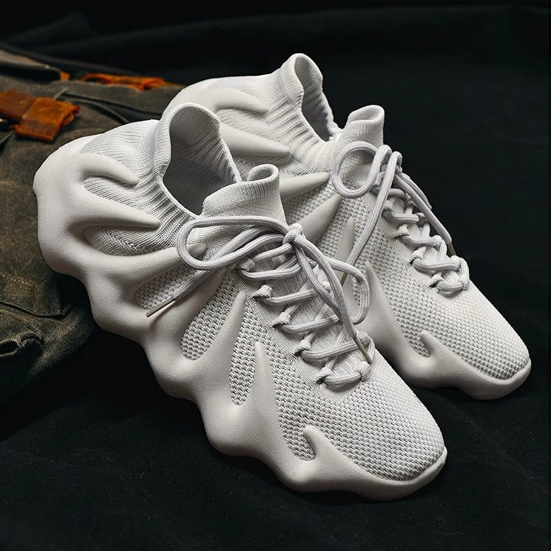 Octopus Shape Shoes for Women Baskets Femmes Tendances 2023 Let In Air Wire Side   Platform Shoes  Womens Shoes  Sneakers