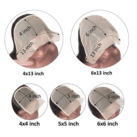 Water Wave 13x6 HD Прозрачные кружевные фронтальные только Maxine Влажные и волнистые человеческие волосы Фронтальные предварительно выщипанные 4x4 5x5 6x6 HD Кружевные застежки