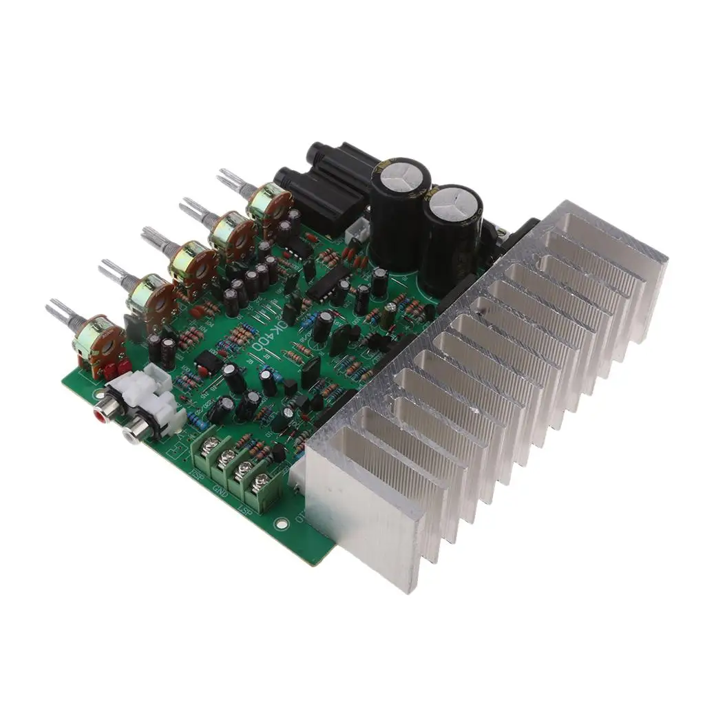 Аудиоплата HIFI Digital Reverb Power 400 Вт Аудио предусилитель Заднее усиление с управлением