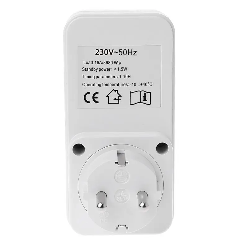 Countdown Timer Socket Intelligent Time Setting Switch Control Sockets EU Plug | Дом и сад