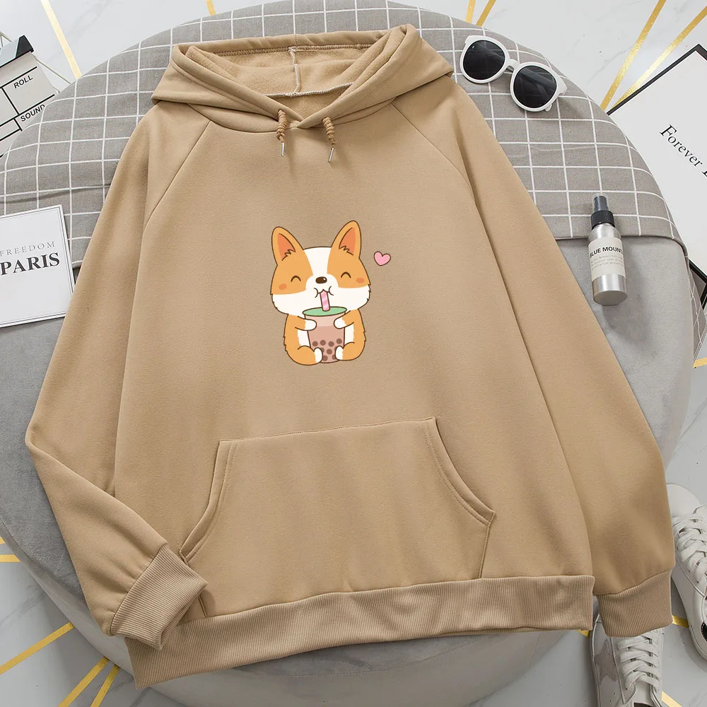 

Kawaii Shiba Inu Hoodie Ullzang Harajuku Funny Hoodies Women Cute Clothes Korean Style Autumn Winter Sweatshirt Hoody Female