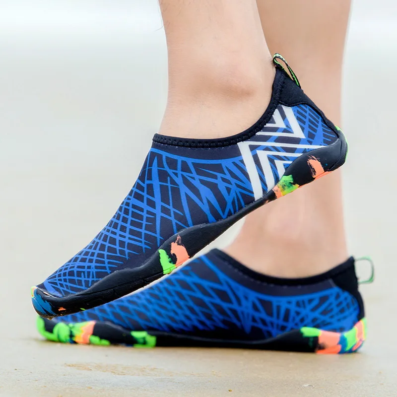 

Unisex Shoes Swimming Water Yog Women Men Barefoot Outdoor Beach Sandals Upstream Aqua Shoes Nonslip River Sea Diving Sneakers
