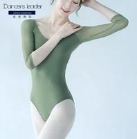 ballet leotard for womens practice suit high end mesh gymnastics leotard adult ballerina stage performance suit