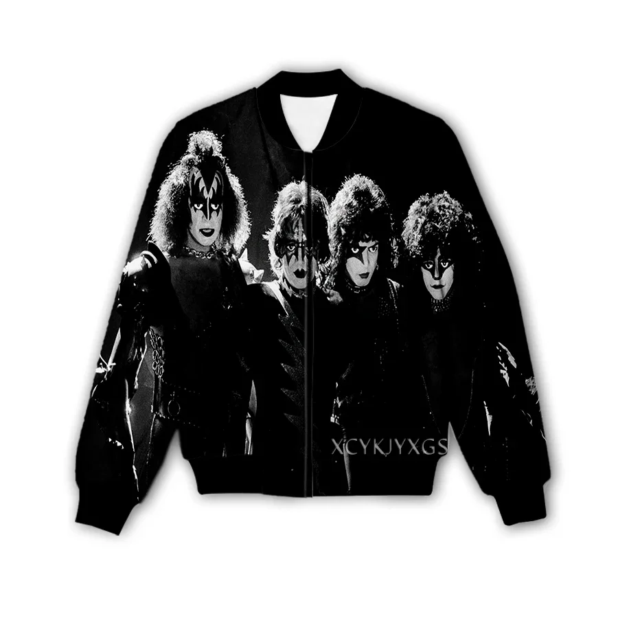 Новый модный мужской/женский браслет Kiss Band phechion с 3D принтом модная уличная одежда