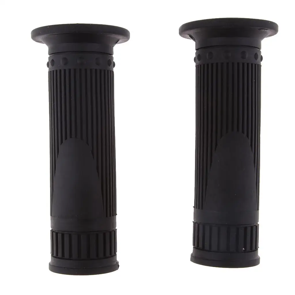 

Universal Motorcycle 7/8" Handle Bar Hand Grips Retro Handlebar