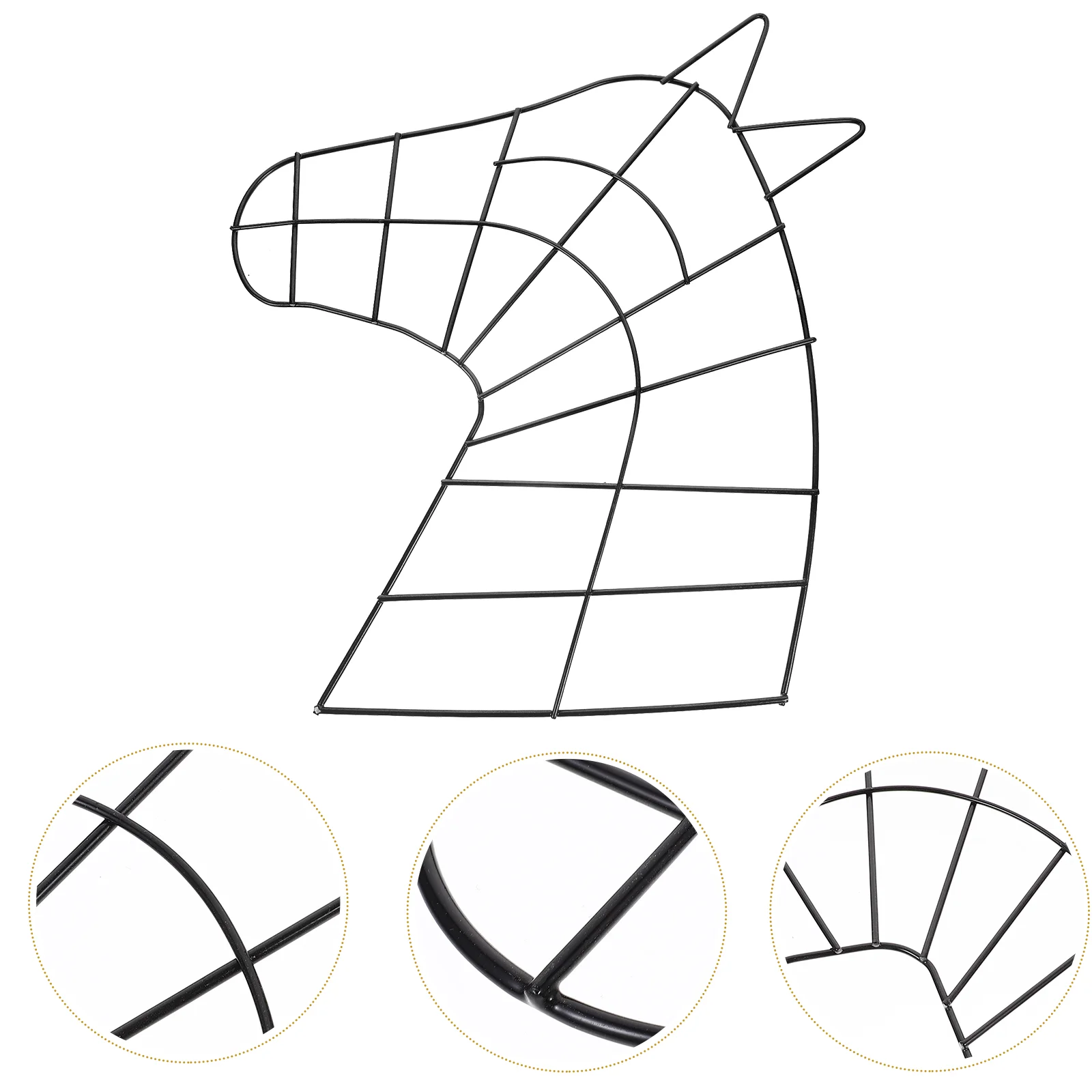 Украшение гирлянды Венок в форме сердца Открытые венки DIY Форма поддержки