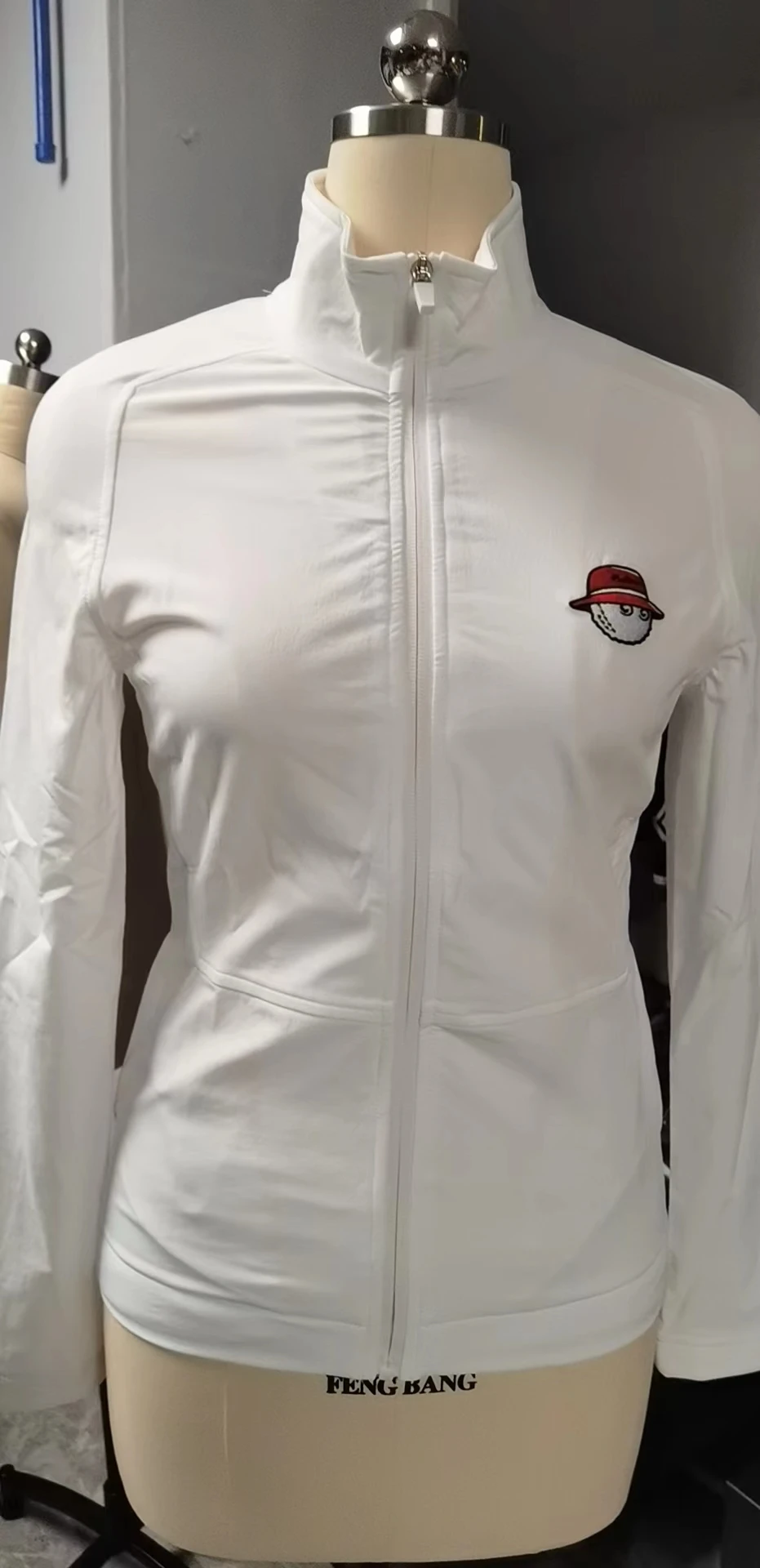 2022 Spring and Autumn new golf women long sleeve thin style trench coat sports fast drying fabric outdoor jersey