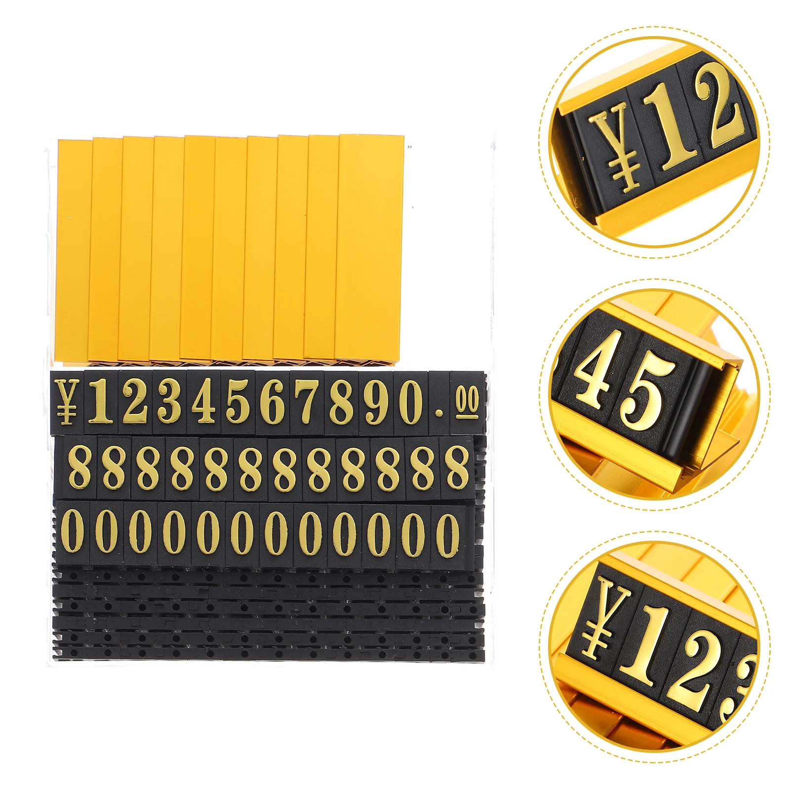 

1 Set Price Tags Multipurpose Retail Shop Shopping Mall Number Pricing Blocks Price Blocks Price Label