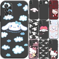kuromi hello kitty cute phone cases for xiaomi poco x3 gt pro m3 poco m3 pro x3 nfc x3 mi 11 mi 11 lite soft tpu funda