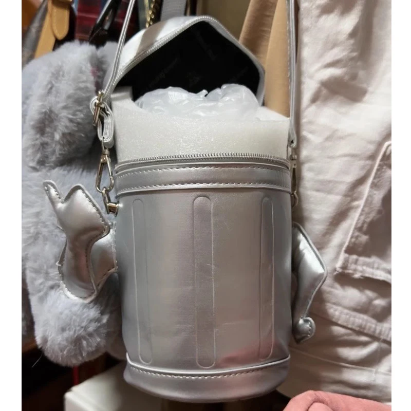 Сумка для мусора из кожи с откидной крышкой косплея