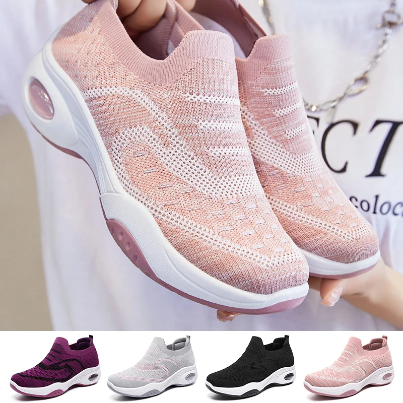 

Women Sneakers Fashion Light Walking Breathable Summer Comfortable Casual Shoes Footwear Women's Vulcanize Shoes Loafers