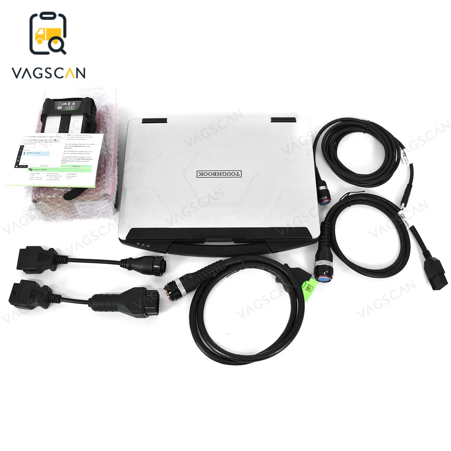 Для Vocom II 88894000 + Твердая книга для ноутбука CF54 с устройством V2.8.150 PTT 2 Premium Tech Tool Impact