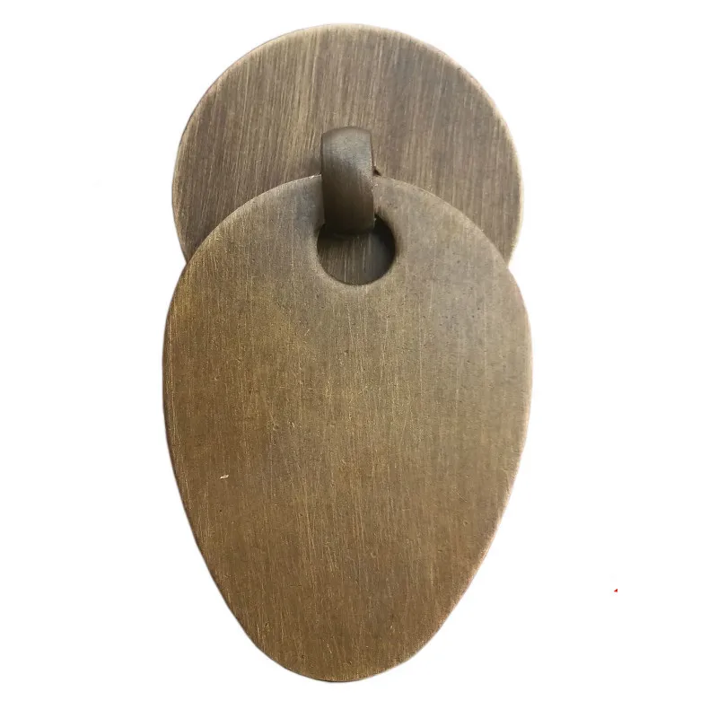 

Retro Leaf Pendant Copper Handles Bookcase Wardrobe Kitchen Door Drawer Brass Pulls Bronze Knobs