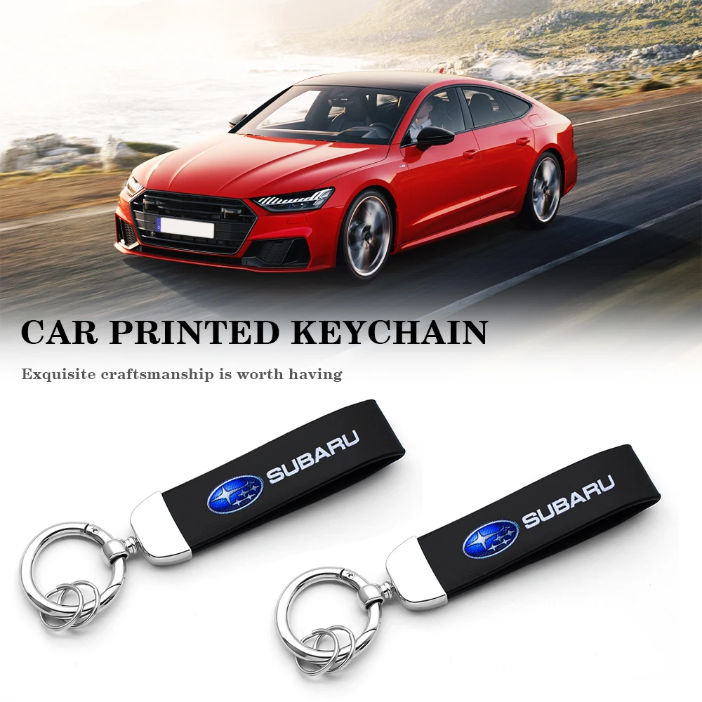 

Gifts Leather Business Key Rings Organizing Household Car Signs For Subaru Impreza Forester Tribeca XV BRZ STI WRX Legacy Etc