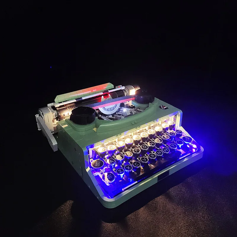 

Семейный набор для строительных блоков Lego 21327 машинка для письма аксессуары игрушечная лампа (только освещение, без модели блоков)
