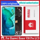 Сменный дисплей 6,57 ''для Huawei Honor V30 Pro, ЖК-дисплей с сенсорным экраном и дигитайзером в сборе, дисплей для Huawei honor v30 pro, оригинал