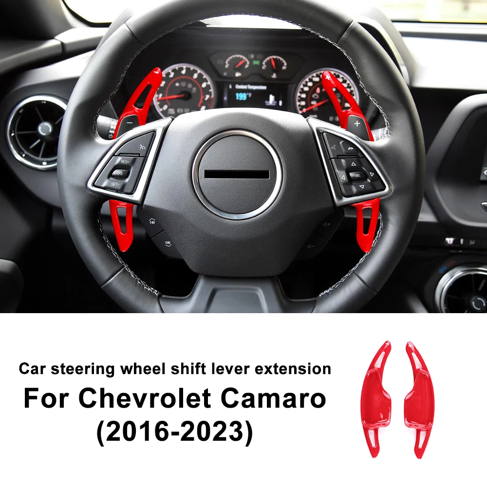 

Для Chevrolet Camaro 2016 2017 2018 2019 2020-2023 автомобильный руль, чехол для переключения передач, аксессуары из АБС-пластика из углеродного волокна