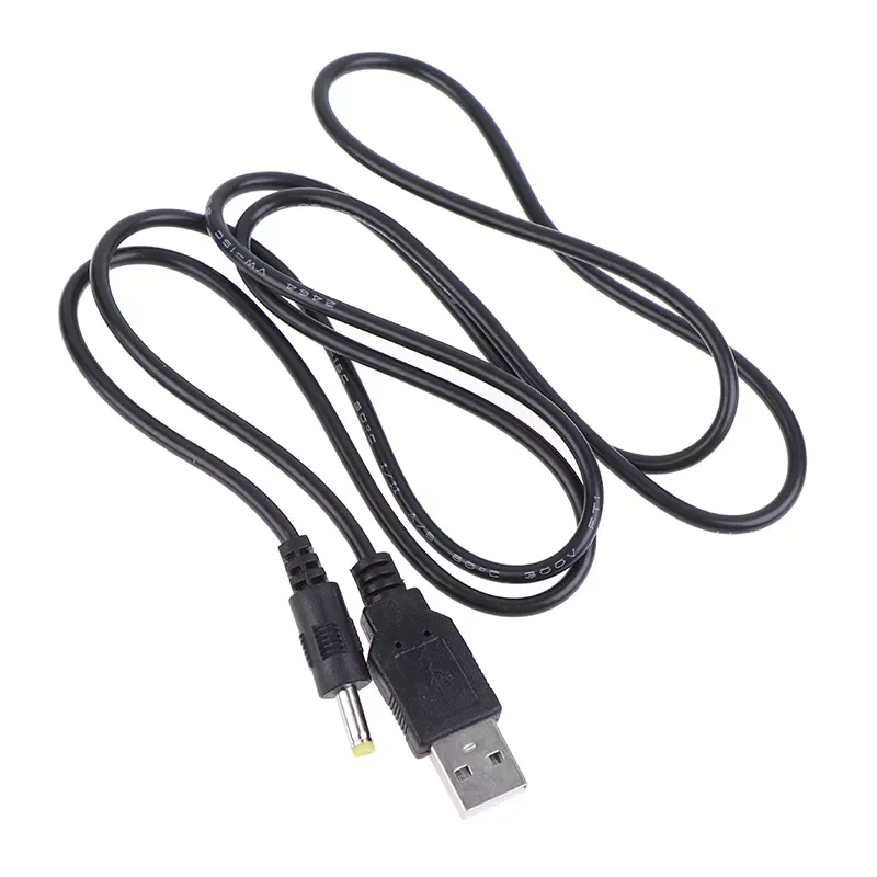 

1.2m Cable For PSP 1000 2000 3000 USB Charging Cable USB To DC 4.0x1.7mm Plug 5V Power Charge Cable Cord