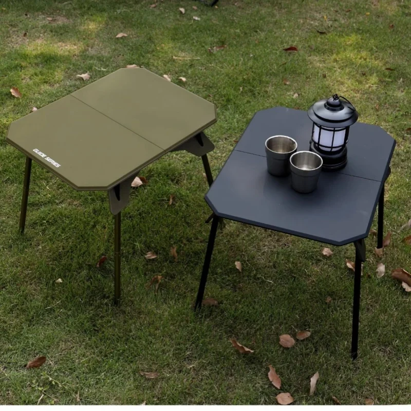 Регулируемый по высоте стол для кемпинга складной улицы легкий портативный