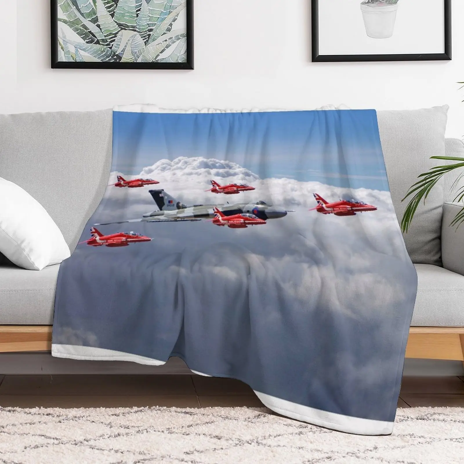 Окончательный вулкан полет с красными стрелами-3 одеяла тяжелые тонкие