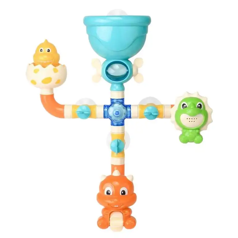 

Bathtub Toy Cute Fun DIY Dinosaur Animal Water Spray Waterfall Game Toy for Kids Promoting Motor Skills and Language Development