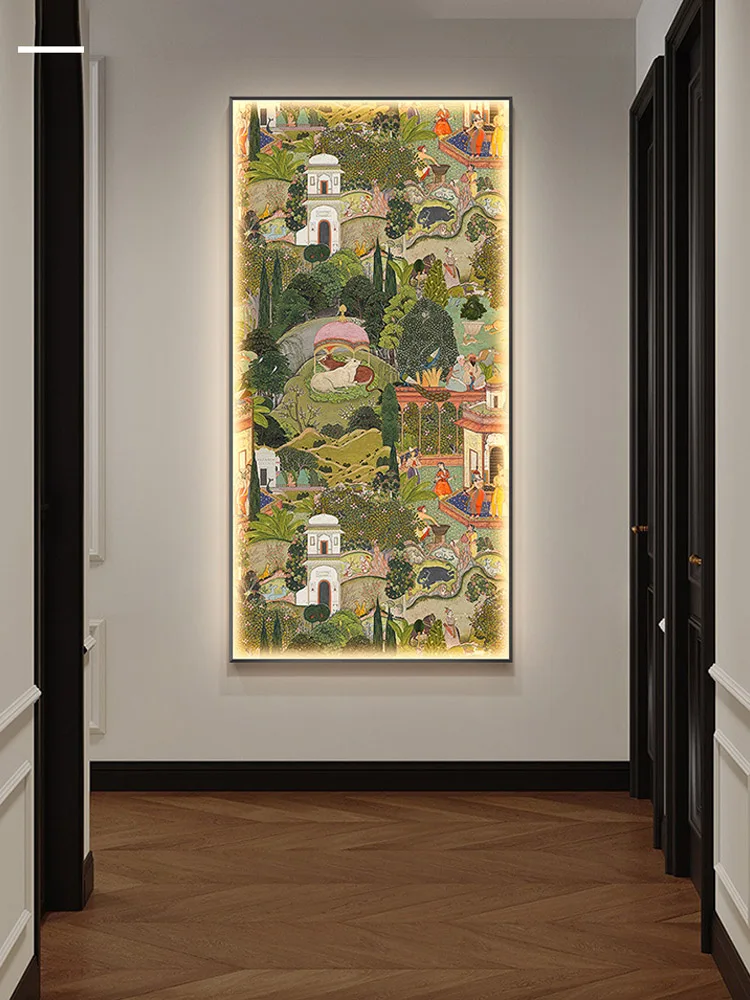 Современный декоративный светящийся светодиодный настенный светильник в стиле