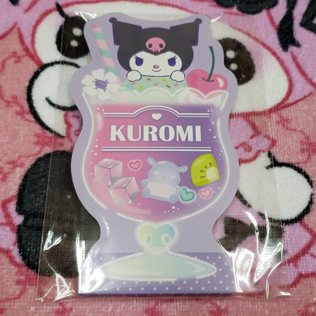 Kawaii Kuromi My Melody Cinnamoroll серии холодных напитков клейкие заметки студенческие
