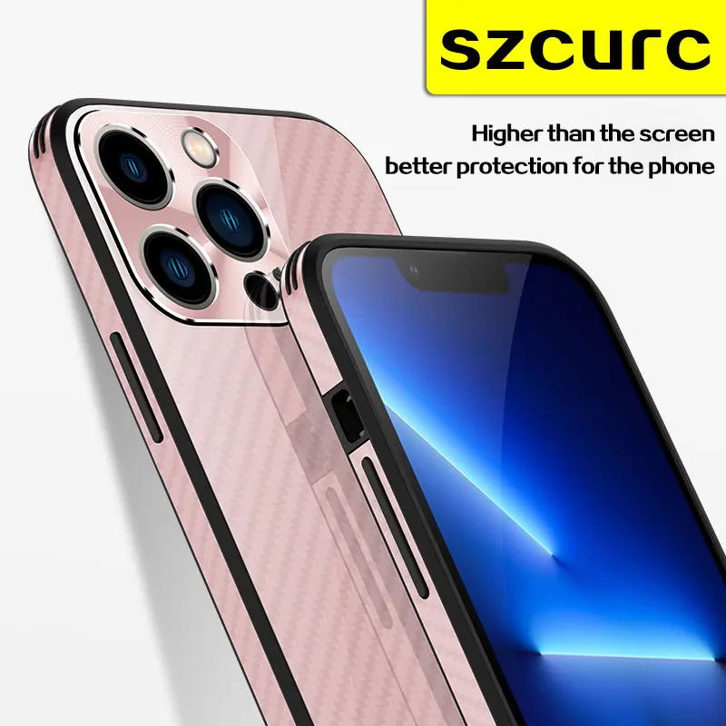 Najtaniej Dla IPhone 13 Pro Max Case Ultra Cienki Luksusowy Wysoki Zmysł. Dla IPhone 12 Promax Nowa Gładka Powierzchnia Ochronna Torba Na Telefon