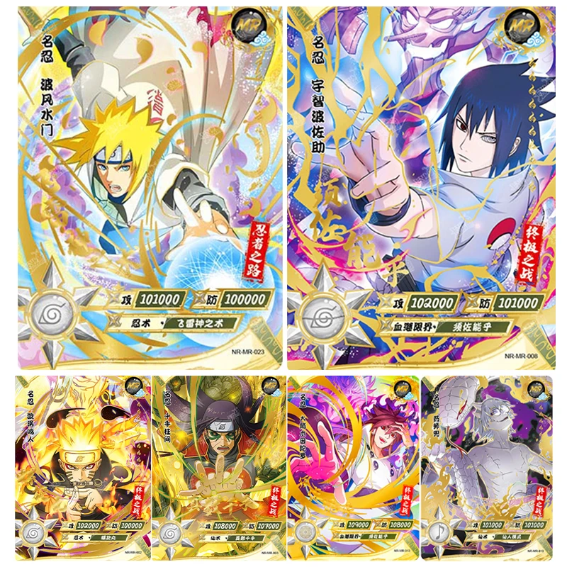 

Naruto MR Rare Single Card Booster Pack of Loose Cards Anime Game Character Collection Hobby Flash Card Toys for Children'sgifts