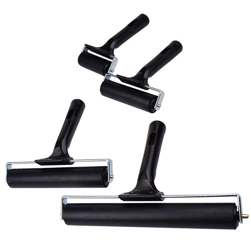 

1Pcs Art Supplies Print Ink Printing Tool 6/10/15/20cm Construction Tools Anti Skid Rubber Roller Stamping Accessories