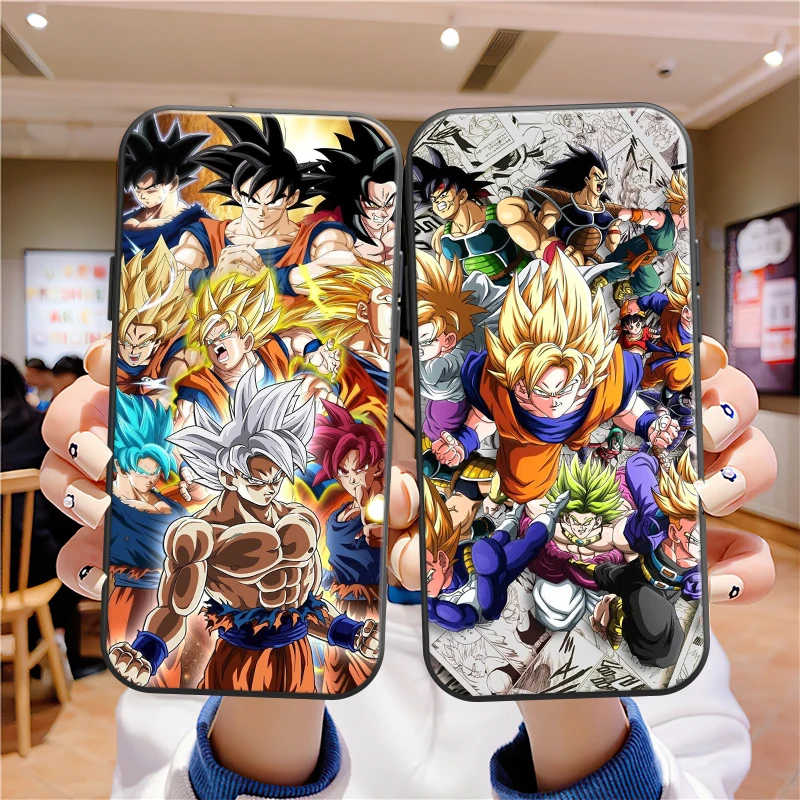 

DRAGON BALL Phone Case For iPhone 11 12 13 Pro MAX Mini 6 6S 7 8 Plus X SR XS MAX SE 2020 5 Soft Silicone Anime Funda Cover