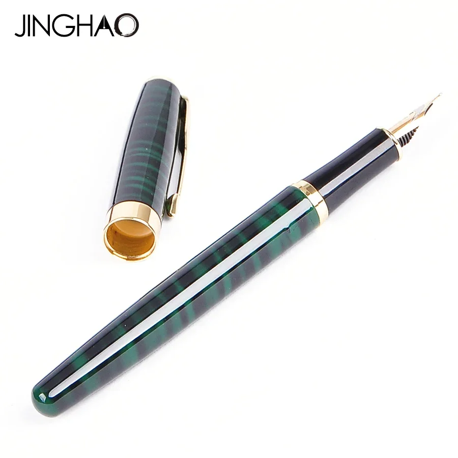 

Перьевая ручка JINGHAO Baoer черная металлическая