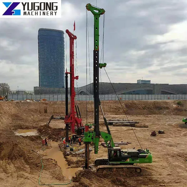 YG наиболее эффективные скучные сваи спиральный станок КФА KR125M гидравлическая