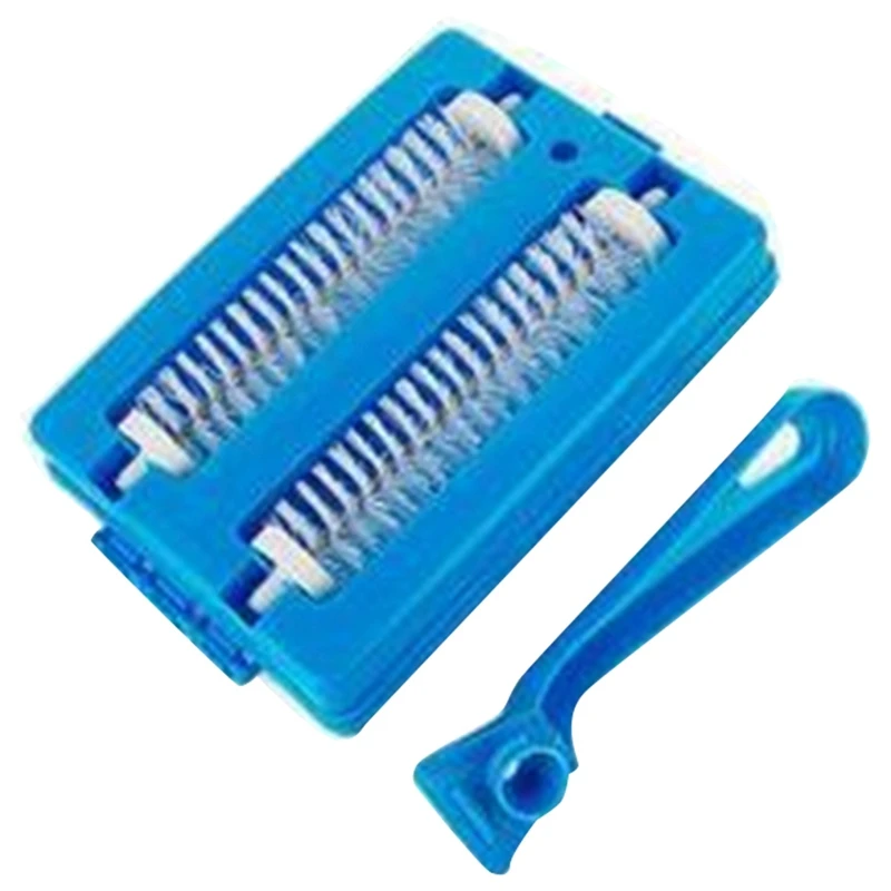 

Double Home Cleaner Row Dust Brush Hand Held 1 Pc Table Sweeper Dirt Carpet Brushes Carpet Table Sweeper Color Random