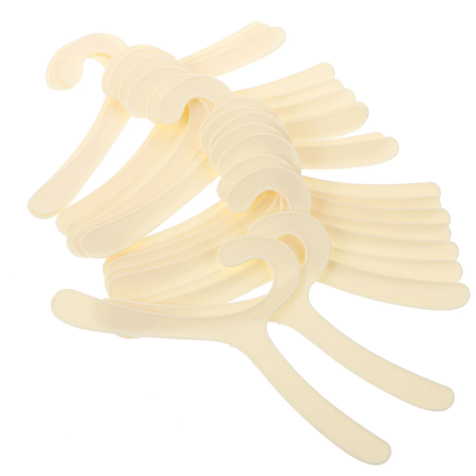 

20pcs Dog Apparel Hangers Pet Supplies Pet Clothing Plastic Hanging Racks