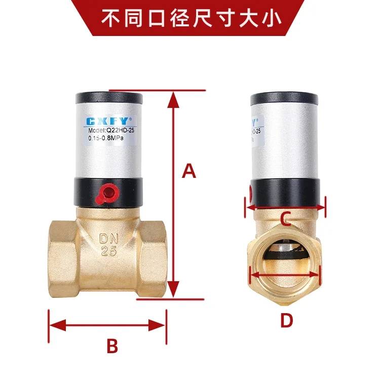 4-точечный Пневматический регулирующий клапан вакуумный электромагнитный
