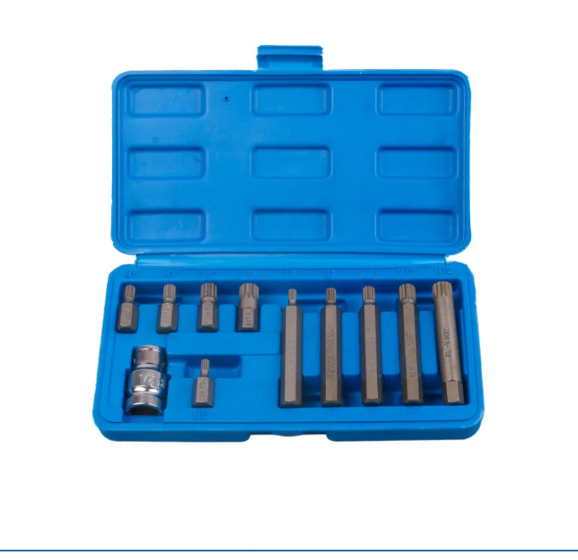 11 шт./набор, набор 12-точечных отверток M5 M6 M8 M10 M12 Spline L30 мм l75 мм 11 шт./набор, набор 12-точечных отверток M5 M6 M8 M10 M12 Spline L30 мм l75 мм