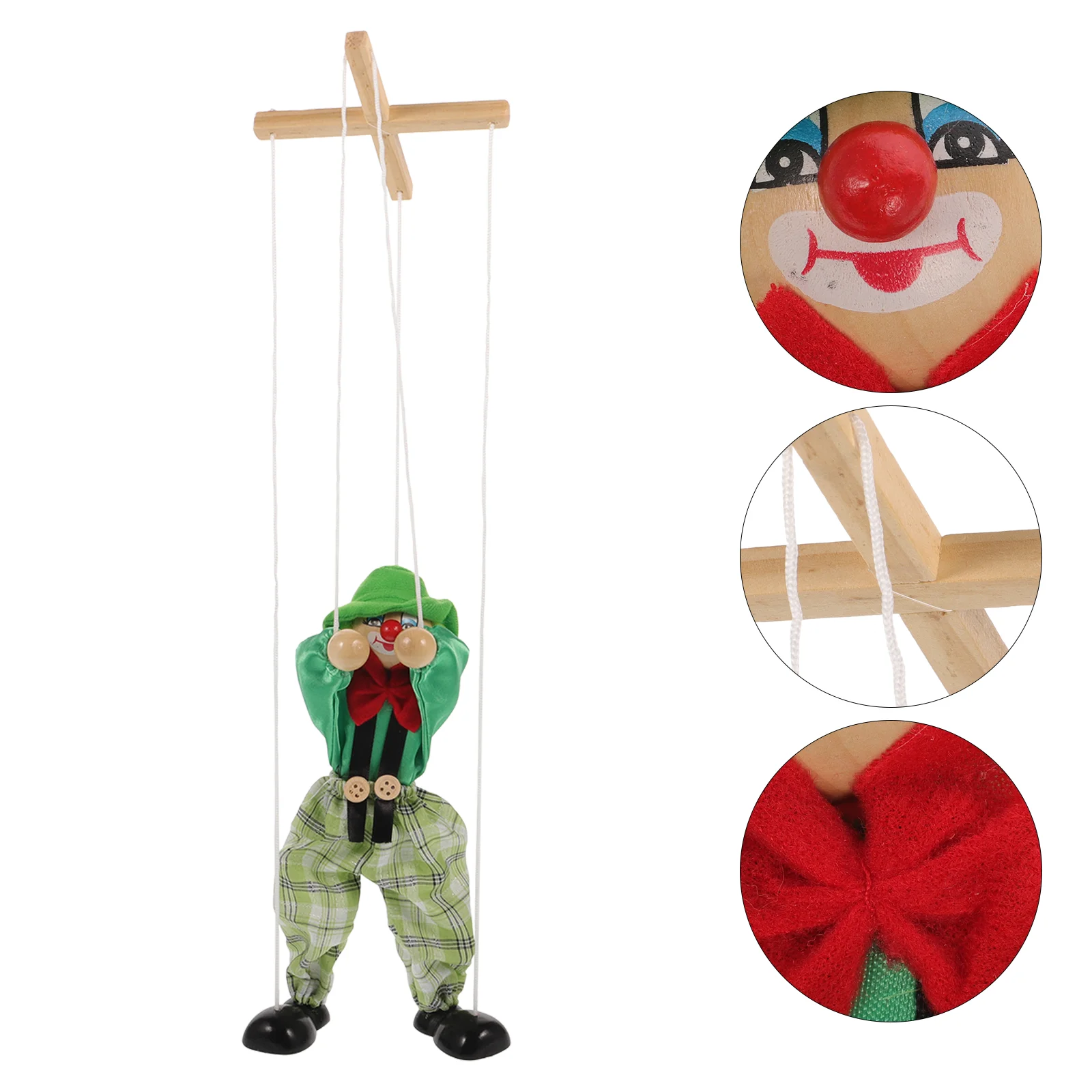 

Safigle Puppet Wooden Pirate Marionette String Puppet Creative Marionettes Sting Puppets Kids Silly String Puppets String Toy