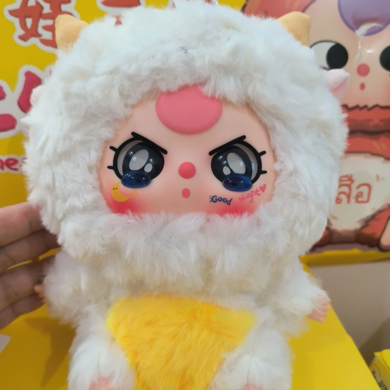 Оригинальная загадочная коробка Baby Three 12 серии китайских знаков виниловая кукла