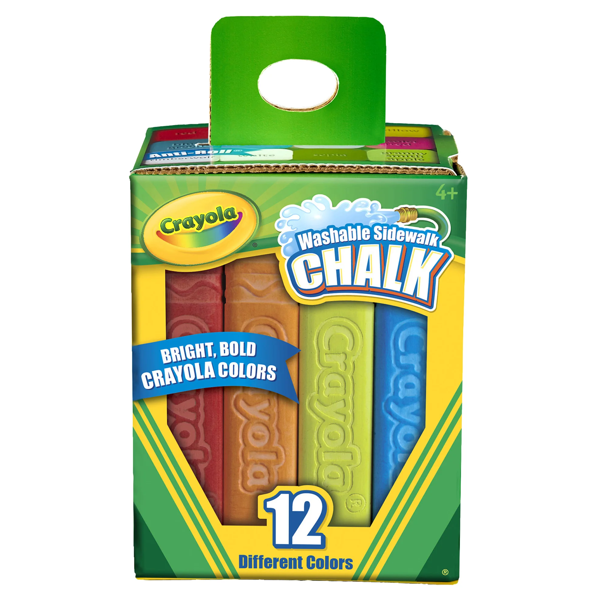 

Washable Sidewalk Chalk, 12 Count Per Box, Set Of 8 Boxes