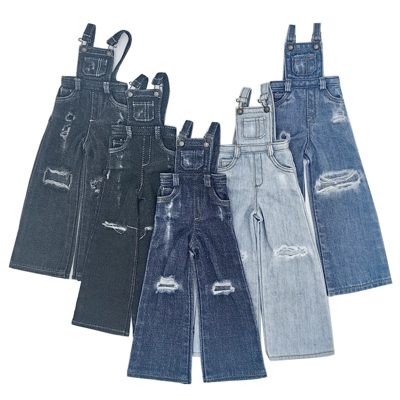 Одежда для куклы Блайт джинсовое пальто Ob24 Ob22 одежда кукол Azone брюки джинсовая