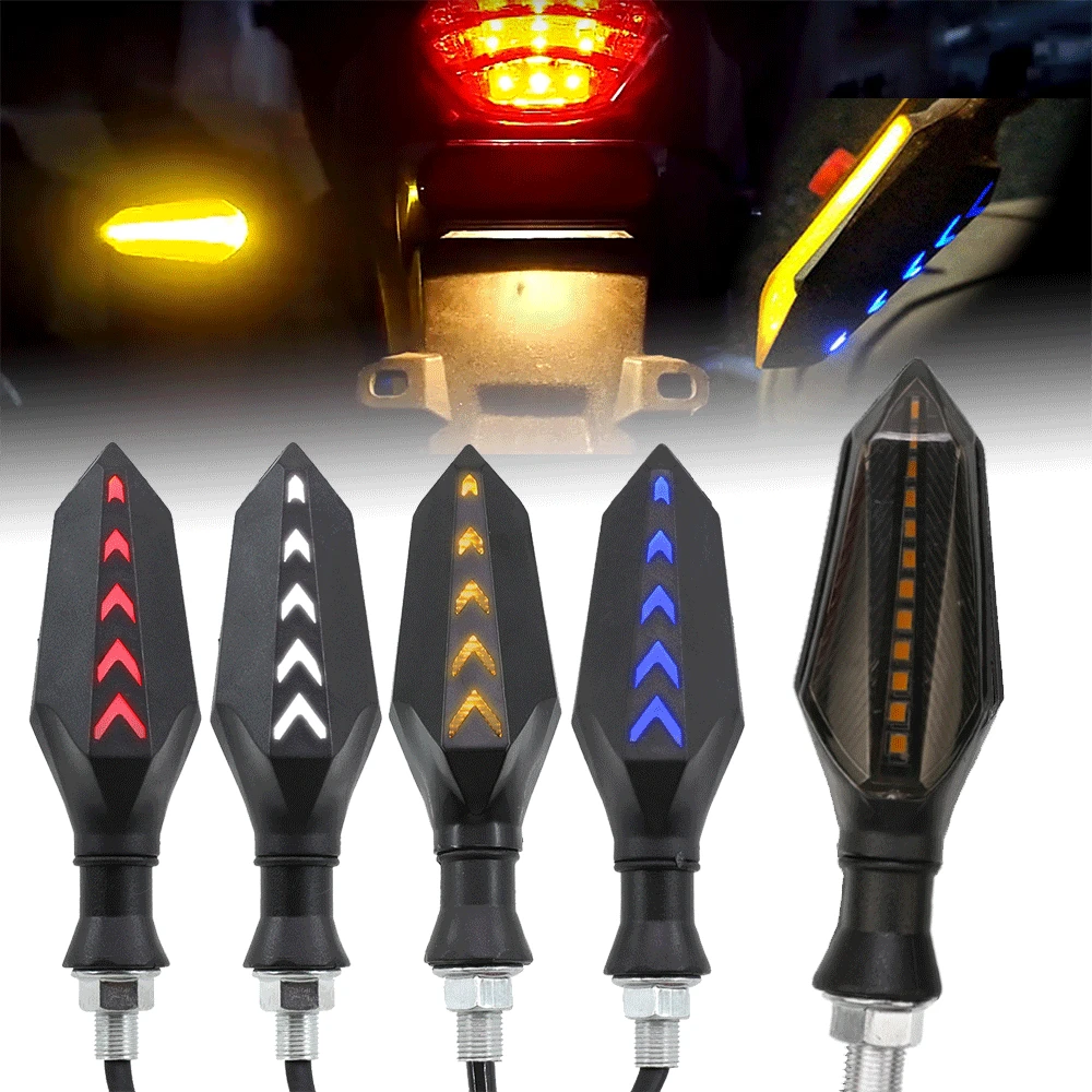 

Motorcycle LED bulb turn signal Lights Flowing Flashing Signal tail light FOR YAMAHA XCITING 250 300 400 500 ACC150 180 CK150