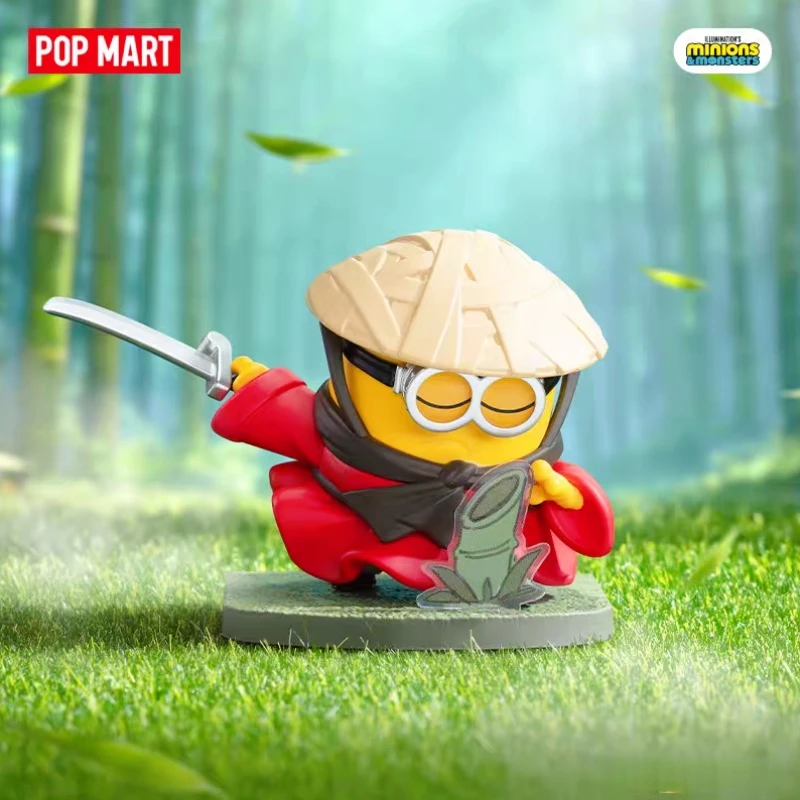 Фото Оригинальные популярные коллекционные фигурки Popmart Minions и Monsters Series: игрушки-сюрпризы в закрытых коробках, украшения, подарки №3