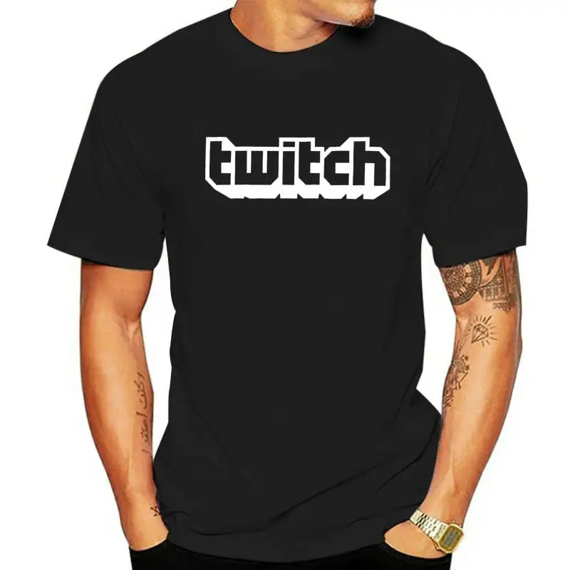 

Мужская футболка Twitch с логотипом CrewClothing, футболки