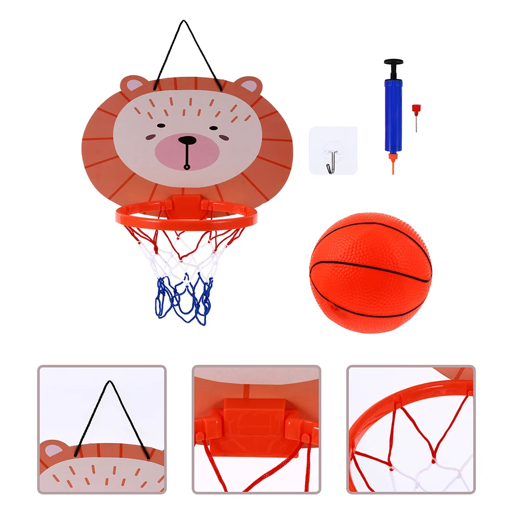 

1 Set Indoor Sports Game Toys Basketball Plaything Basketball Frame Kids Plaything for Parents Indoor Kids School