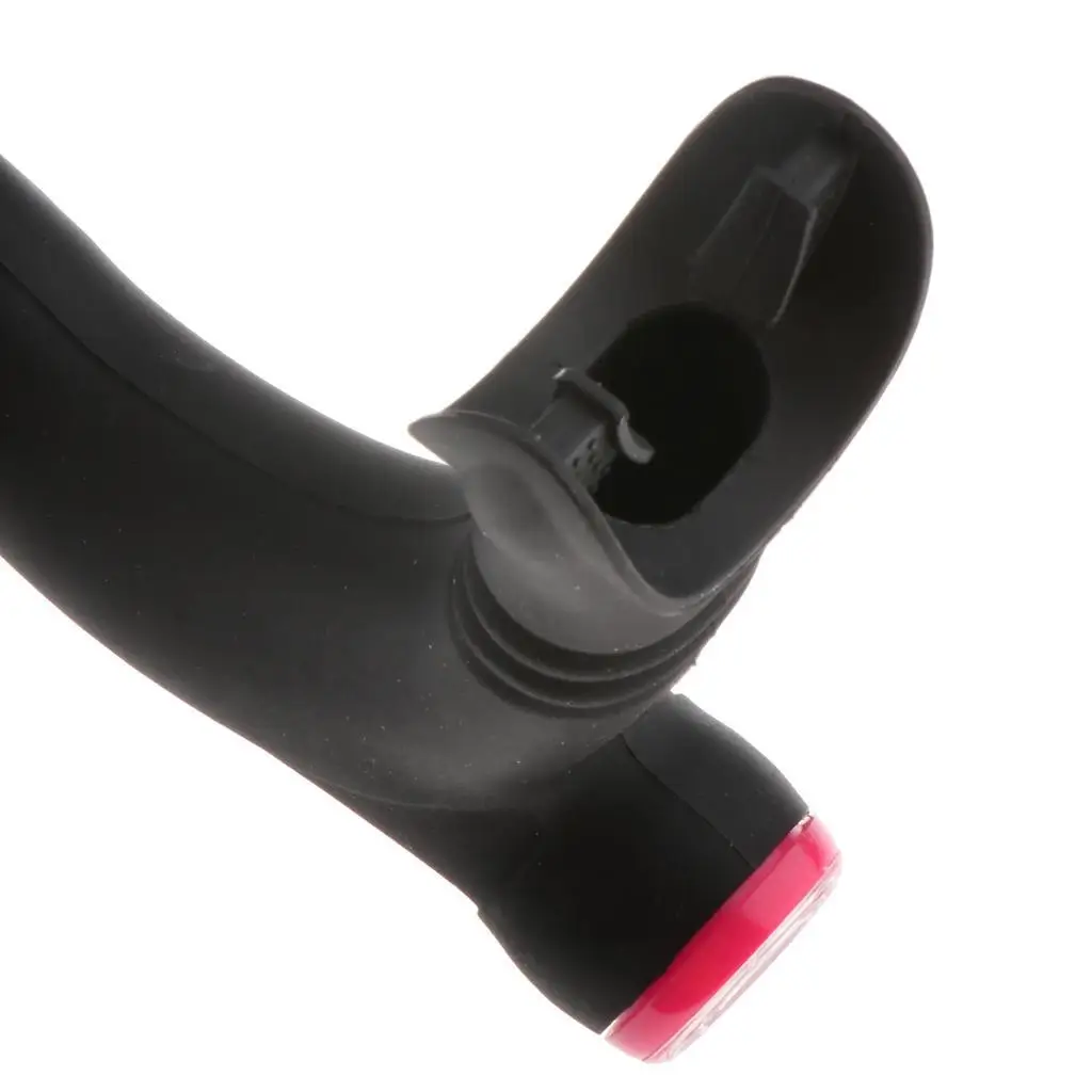 Силиконовая трубка для плавания регулируемый розовый ремешок головы