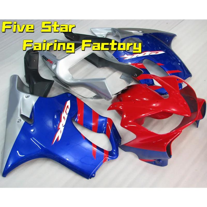 

Комплект обтекателей для мотоцикла Honda CBR 600 F4i 2001 2002 2003 кузов CBR600 01 02 03 инъекция CBR 600F 4i Красный Синий Серебристый