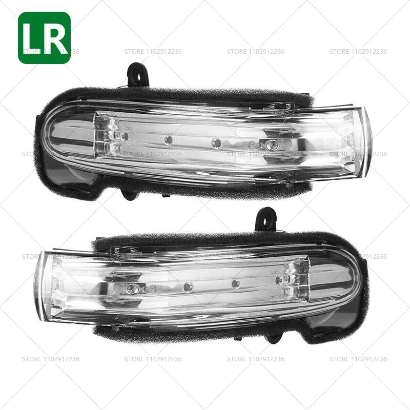 Для 2001-2007 W203 Mercedes Benz C230/240/280/320/350 дверной зеркальный светильник, указатель поворота, габаритная мигалка, лампа 2038201521 2038201621